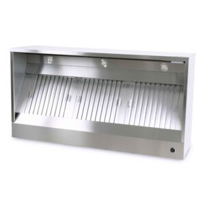 HCB Afzuigkap - doos model - met motor - 180 cm - 230V - RVS