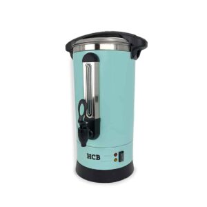 HCB Percolator - 8,7 liter - 55 kopjes - lichtblauw - 230V - RVS