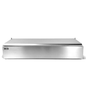 HCB Bakhouder - 5 x 1/6 GN - deksel - RVS