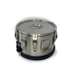 HCB Geïsoleerde container - aftapkraan - draagbaar - 10 liter - RVS