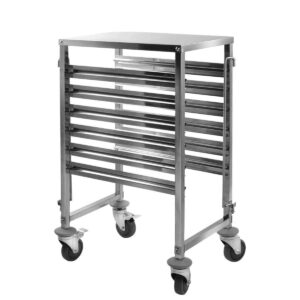 HCB Regaalwagen - 6 x 1/1 GN - RVS