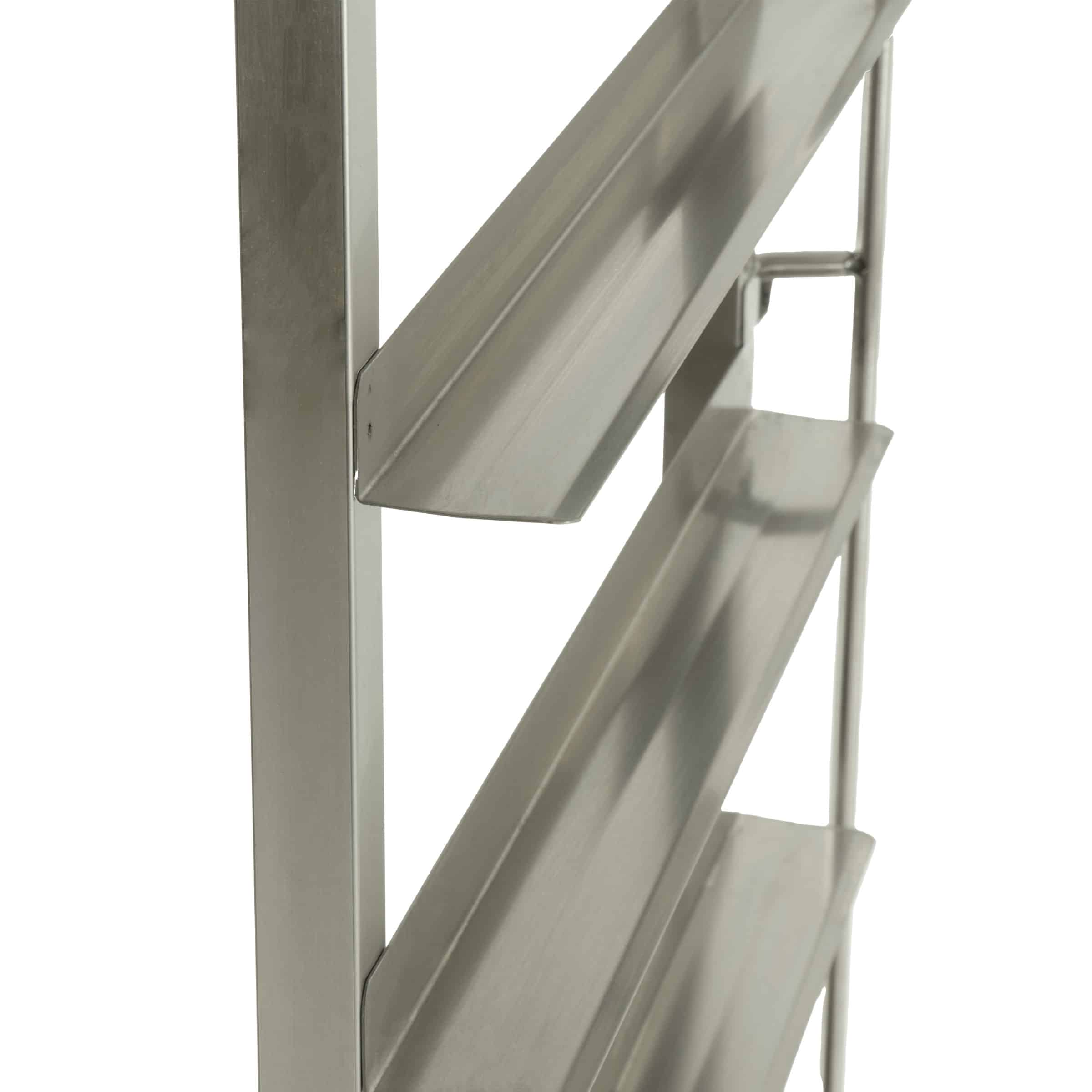 HCB Regaalwagen - 14 x waskratten - RVS - Afbeelding 3