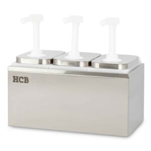 HCB Sauspomp - 3 x 2 liter - RVS