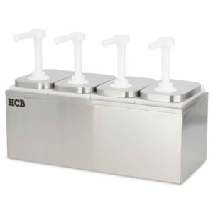 HCB Sauspomp - 4 x 2 liter - RVS