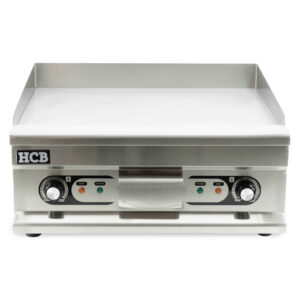 HCB Bakplaat - glad - 60 cm - 400V - RVS