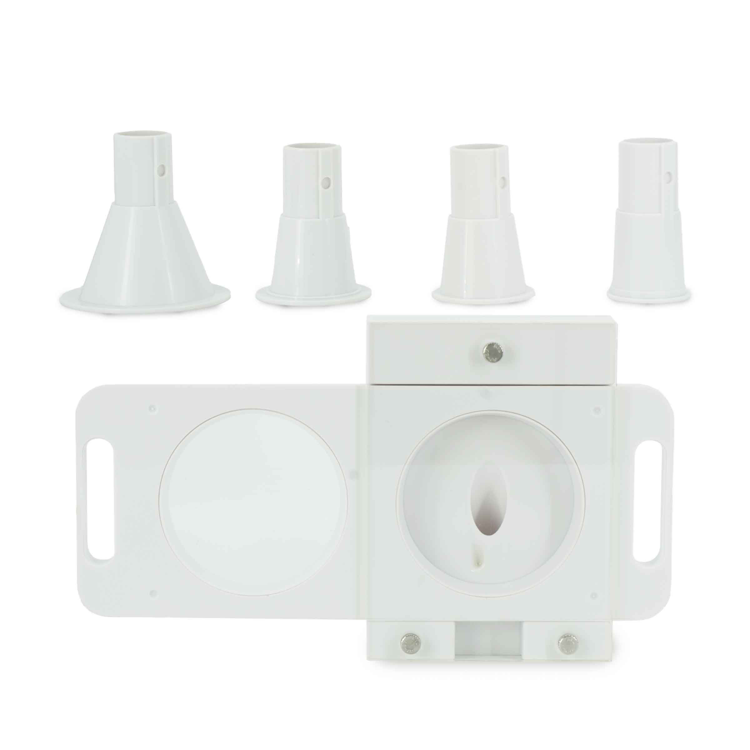 HCB Hamburgerpers - 100 mm - worstenvuller - kunststof