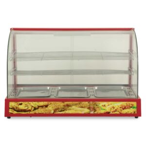 HCB Warmhoudvitrine - 95 cm - 230V - RVS