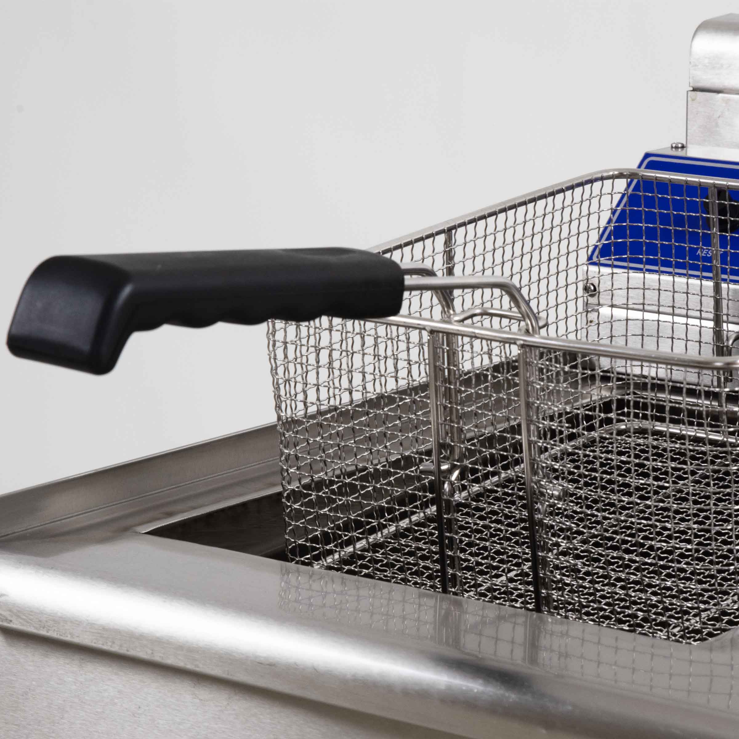 HCB Dubbele friteuse - 2 x 14 liter - propaan - RVS - Afbeelding 6