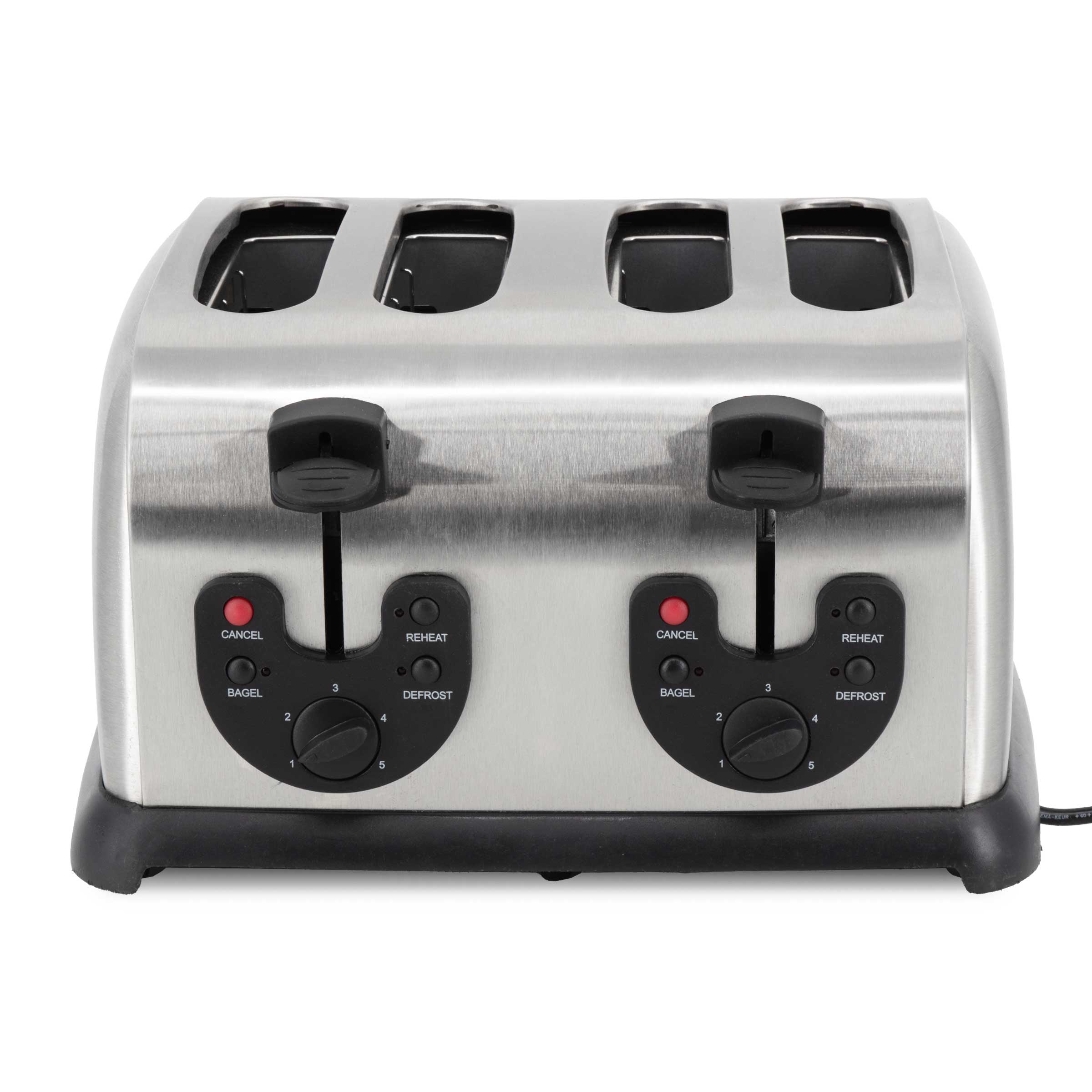 GGG Broodrooster - 4 sneden - 230V - RVS - Afbeelding 2