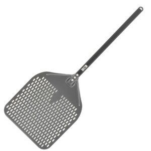 HCB Pizzaschep - geperforeerd blad - 100 cm - geanodiseerd