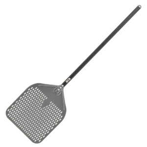 HCB Pizzaschep - geperforeerd blad - 130 cm - geanodiseerd