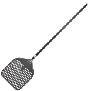 HCB Pizzaschep - geperforeerd blad - 158 cm - geanodiseerd