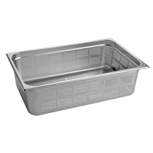 HCB Gastronorm bak - 1/1 - 150 mm - geperforeerd - RVS