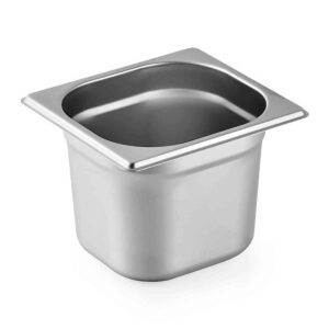 HCB Gastronorm bak - 1/6 - 150 mm - RVS