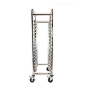 HCB Regaalwagen - 16 x 60/40 cm - RVS