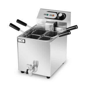 Cuecepastas HCB - 4 cestas - 230 V - Acero inoxidable