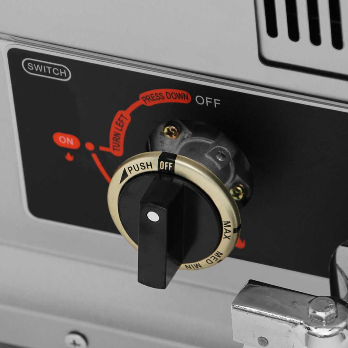 HCB Dubbele friteuse - 2 x 30 liter - propaan - RVS - Afbeelding 3