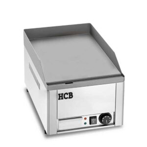 HCB Bakplaat - glad - 36 cm - 230V - RVS