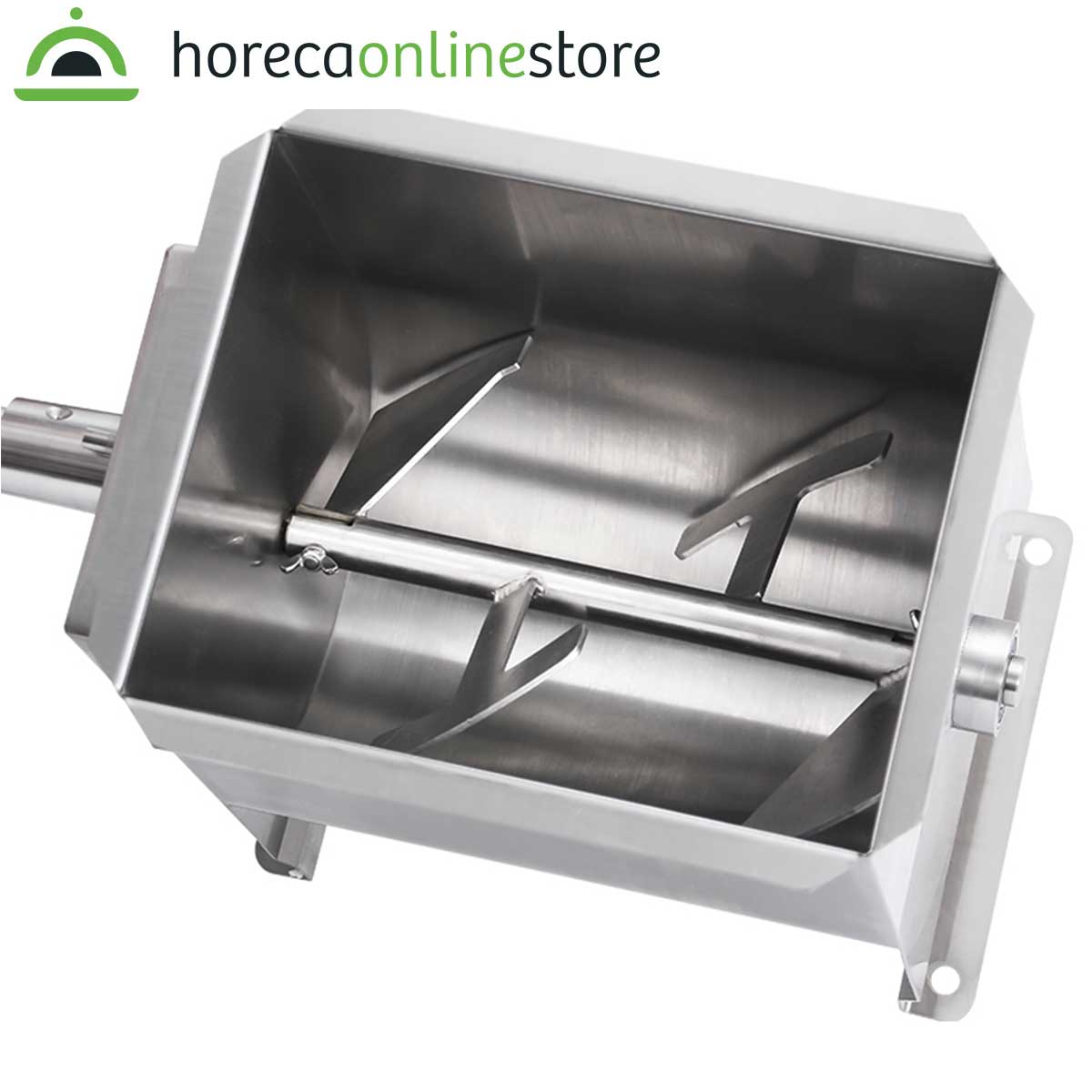 HCB Vleesmenger - handmatig - 20 liter - RVS - Afbeelding 3