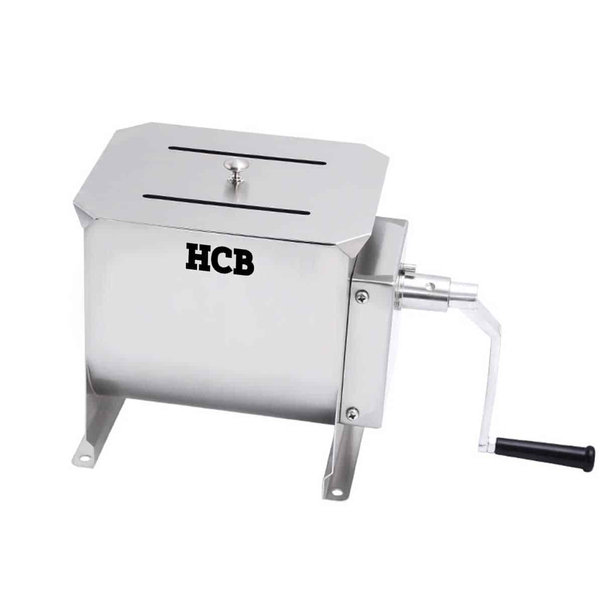 HCB Vleesmenger - handmatig - 20 liter - RVS
