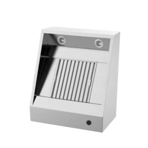 HCB Afzuigkap - schuin model - 100 cm - RVS