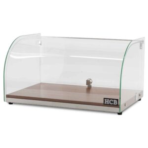 HCB Glazen opzet vitrine - 25 liter - 55,4 cm