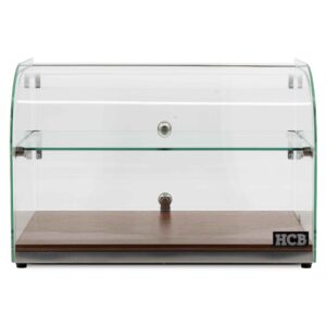HCB Glazen opzet vitrine - 45 liter - 55,4 cm