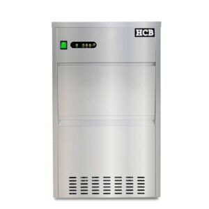 HCB IJsblokjesmachine - 28 kg p/d - RVS - 230V