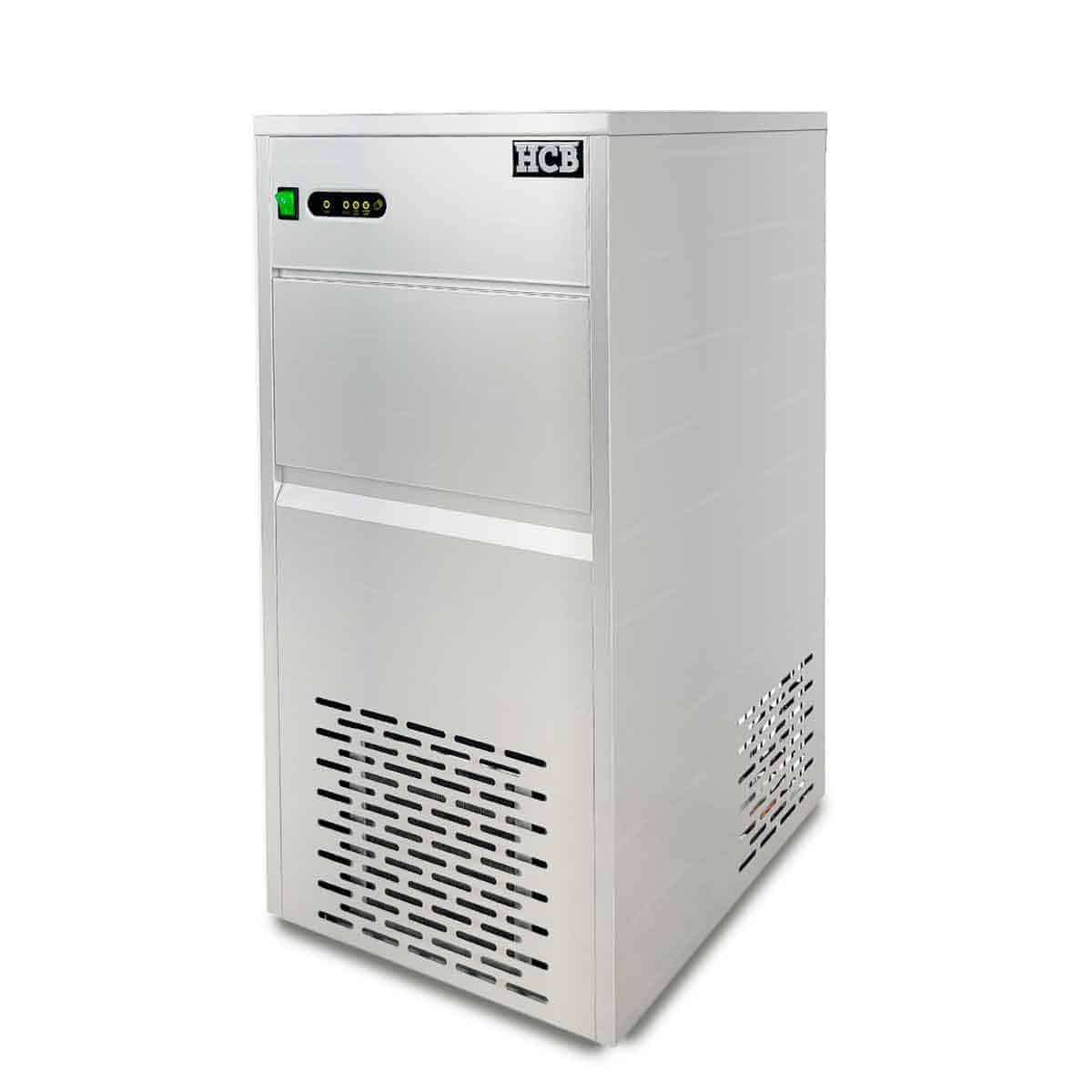 HCB IJsblokjesmachine - 50 kg p/d - RVS - 230V - Afbeelding 2