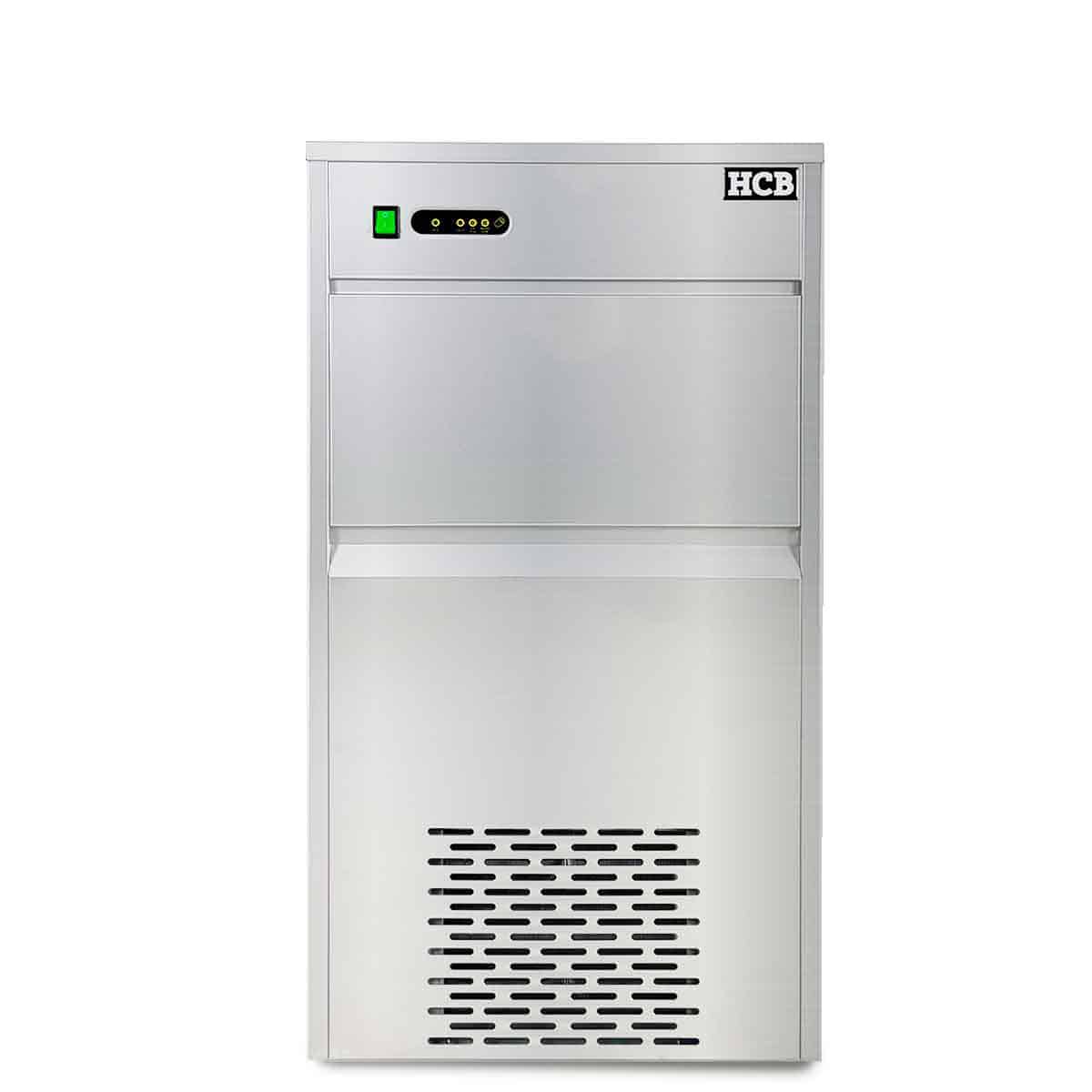 HCB IJsblokjesmachine - 60 kg p/d - RVS - 230V