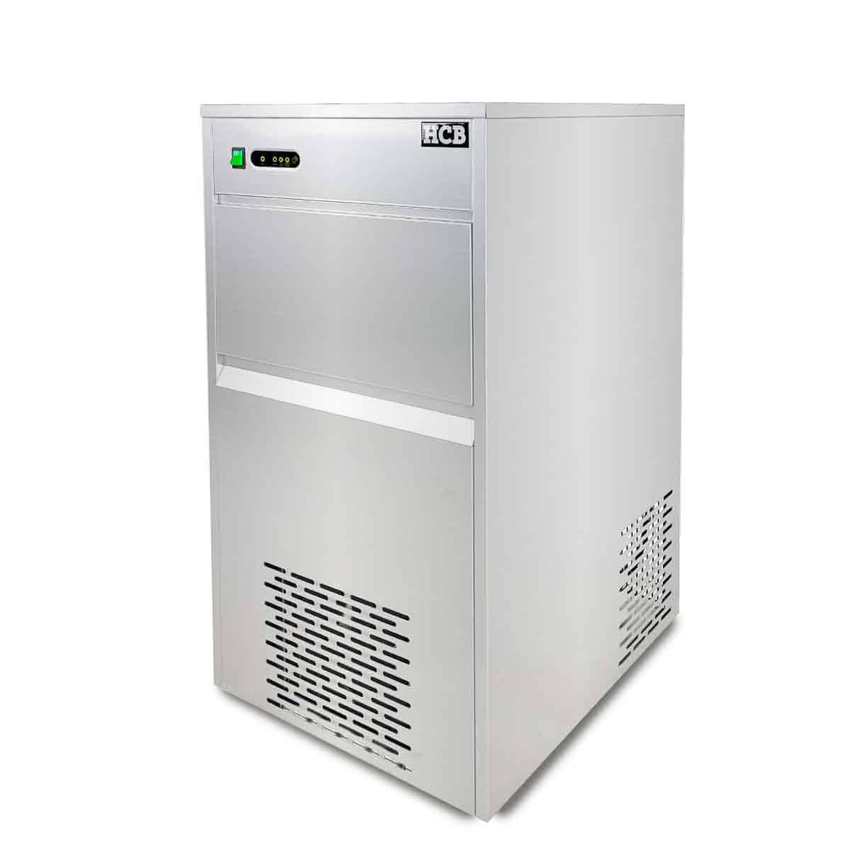 HCB IJsblokjesmachine - 60 kg p/d - RVS - 230V - Afbeelding 2