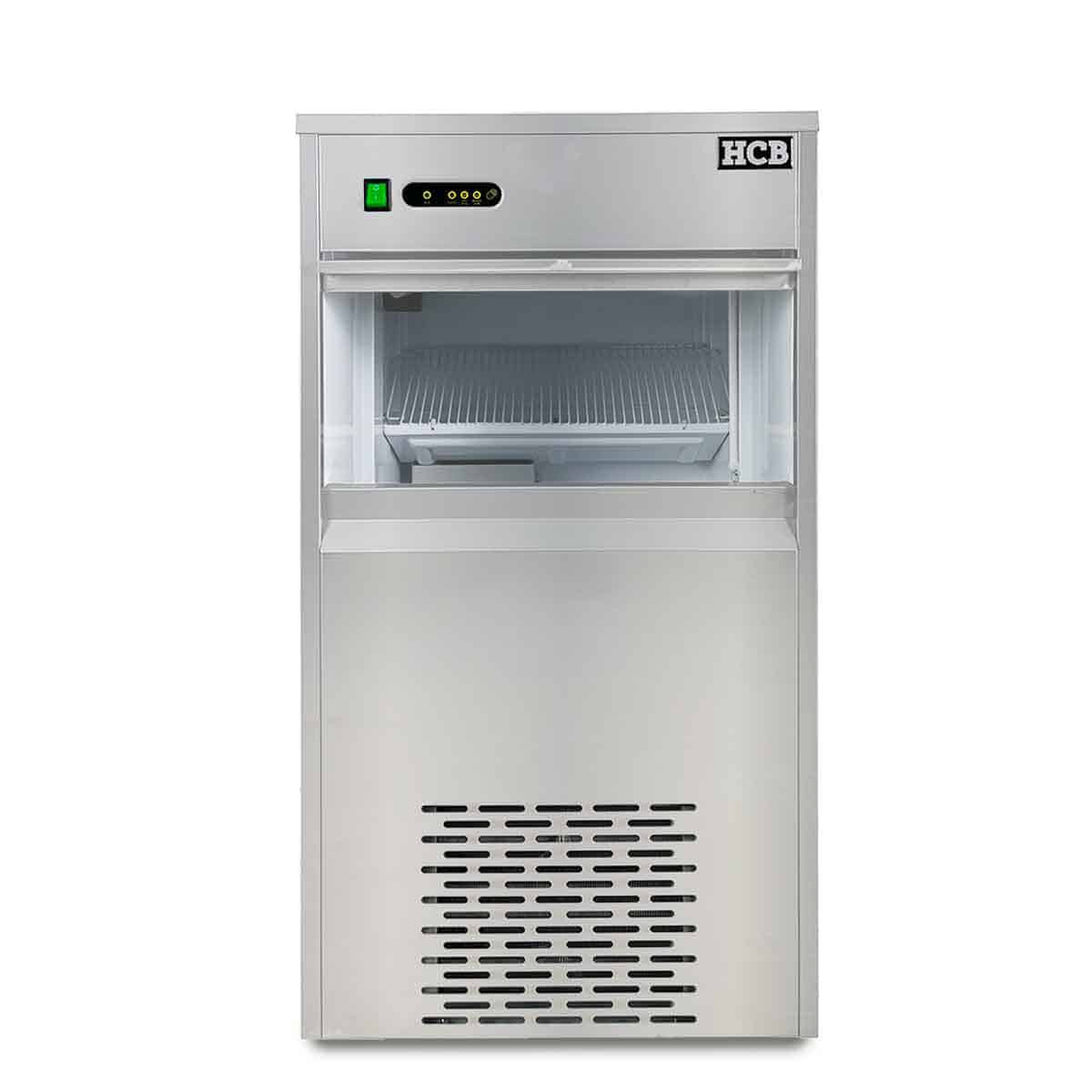 HCB IJsblokjesmachine - 60 kg p/d - RVS - 230V - Afbeelding 3