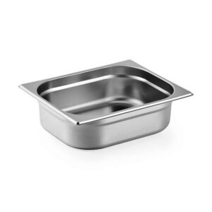 HCB Gastronorm bak - 1/2 - 100 mm - RVS