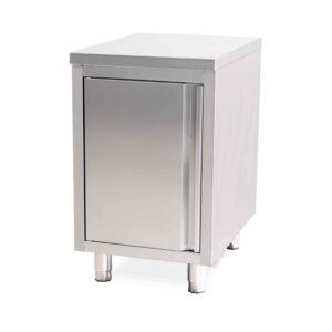 HCB Werkkast - klapdeur - 50 cm - RVS