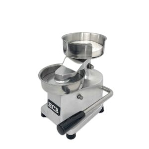 HCB Hamburgerpers - 130 mm - RVS