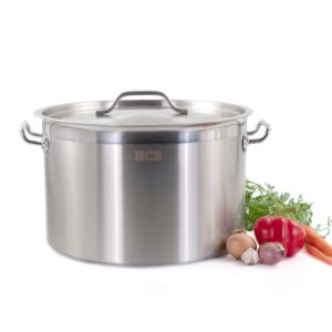 HCB Kookpan - alle warmtebronnen - 32 liter - RVS