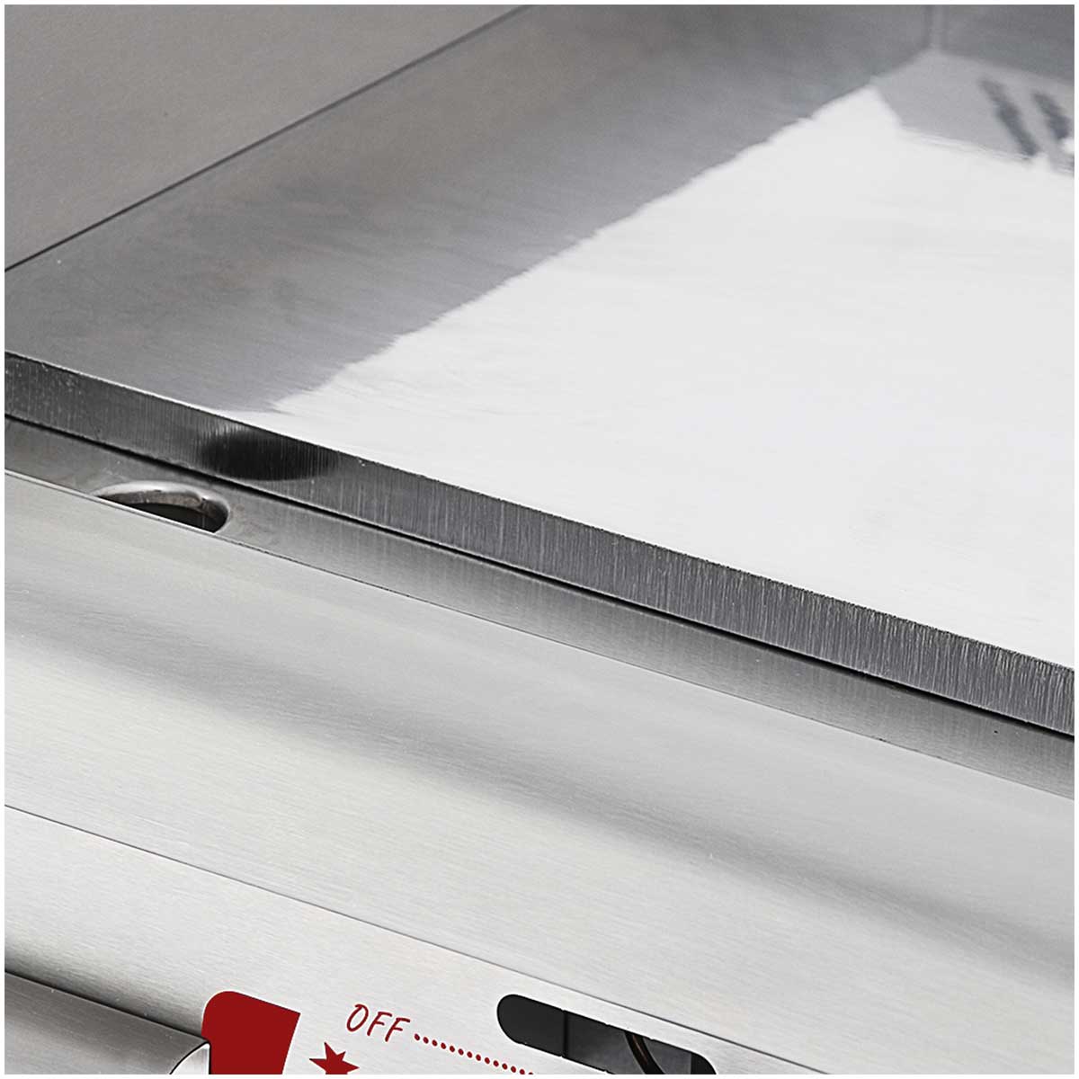 HCB Bakplaat - glad - 65,5 cm - propaan - RVS - Afbeelding 2