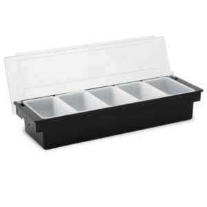 HCB Ingredientenhouder - 5 bakken - 49,5 cm