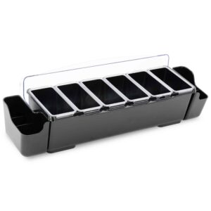 HCB Ingredientenhouder - 6 bakken - hoog - 58,5 cm