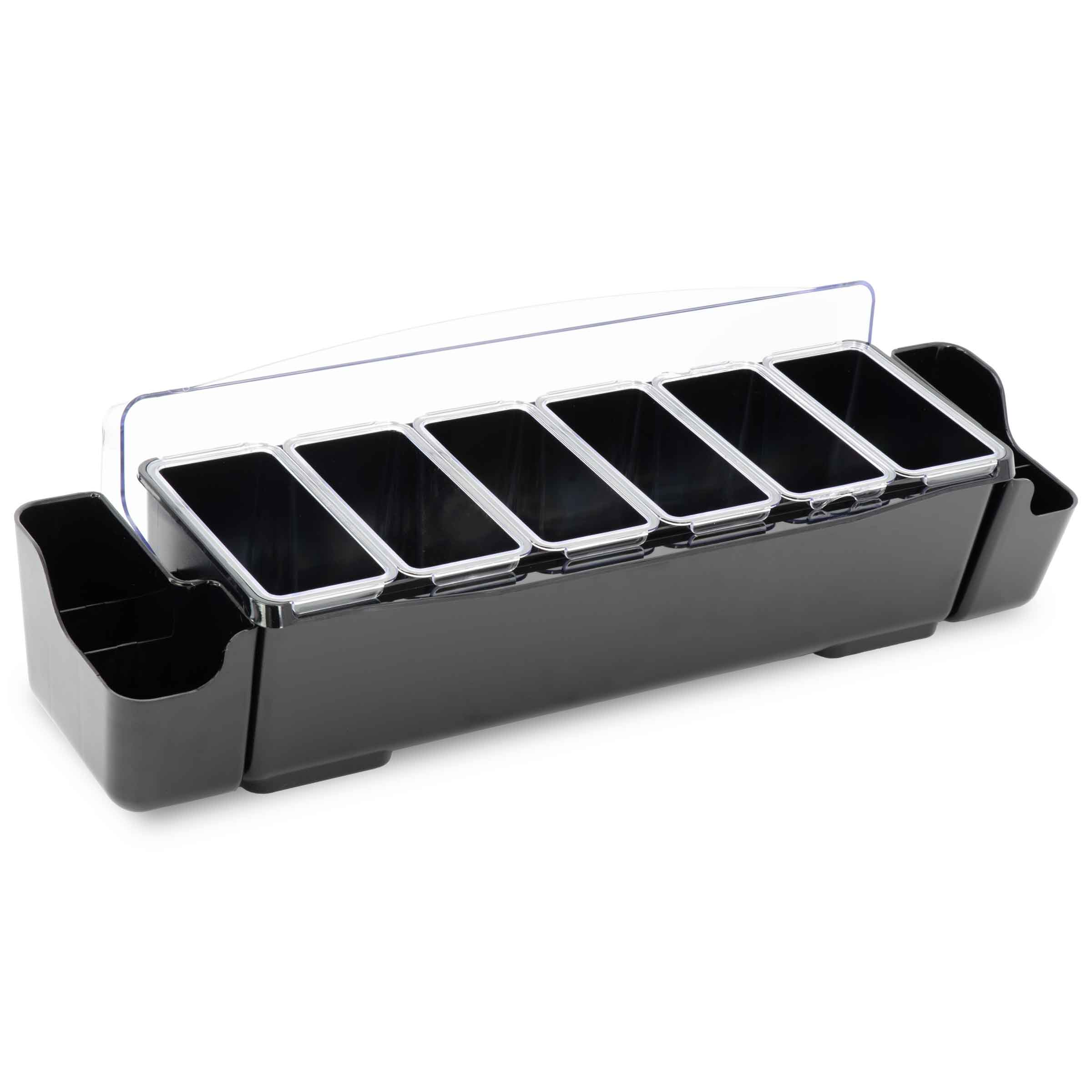 HCB Ingredientenhouder - 6 bakken - hoog - 58,5 cm