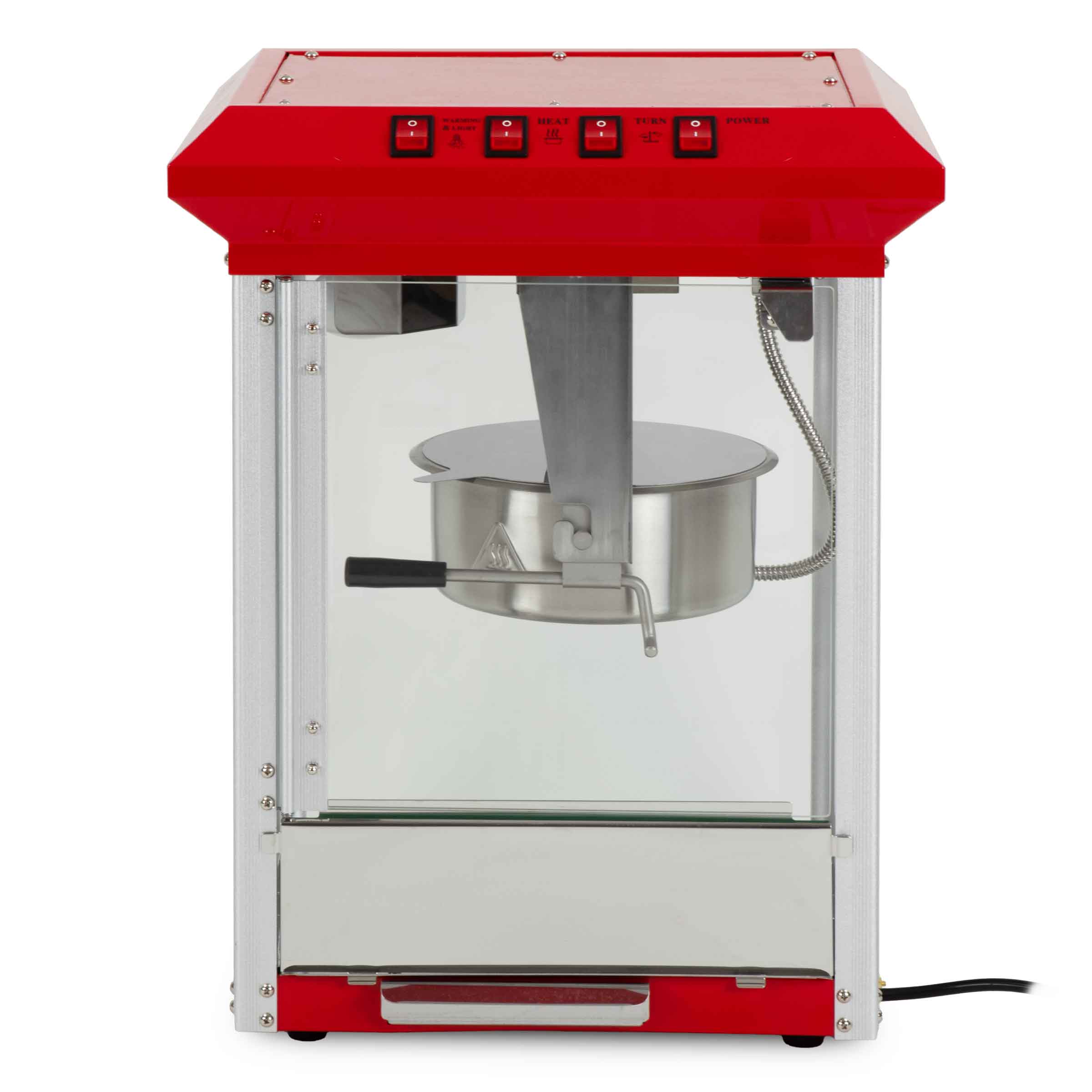HCB Popcornmachine - compact - rood - 230V - Afbeelding 2