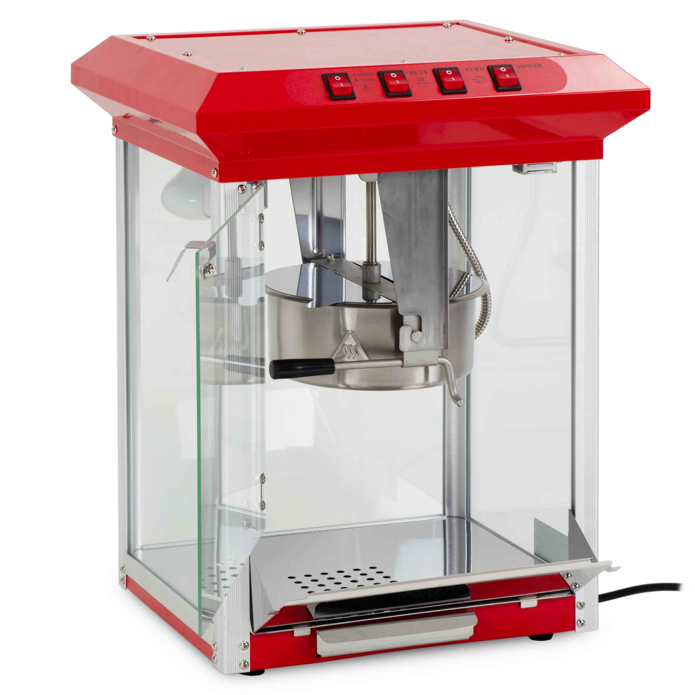 HCB Popcornmachine - compact - rood - 230V - Afbeelding 3