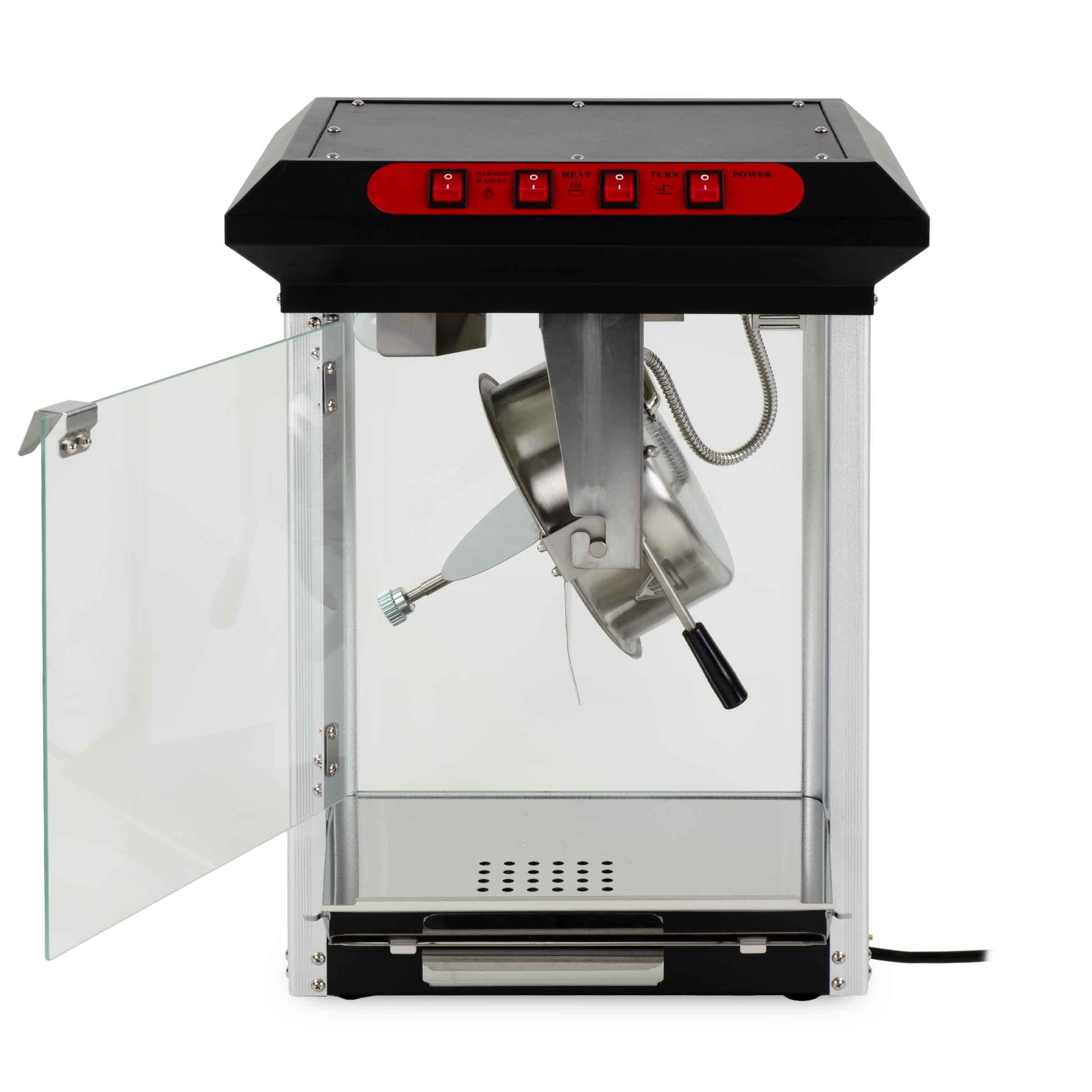 HCB Popcornmachine - compact - zwart - 230V - Afbeelding 3