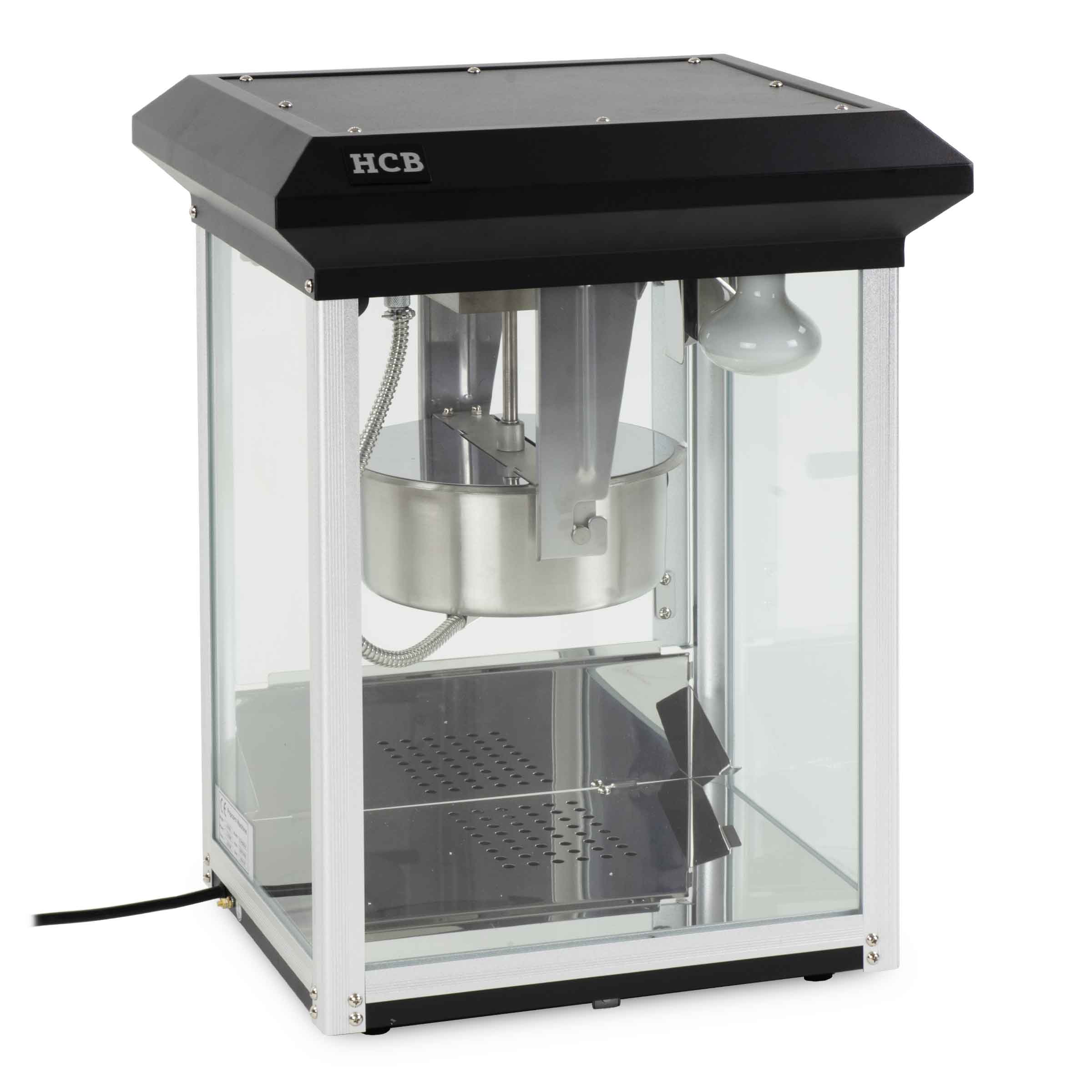HCB Popcornmachine - compact - zwart - 230V - Afbeelding 4