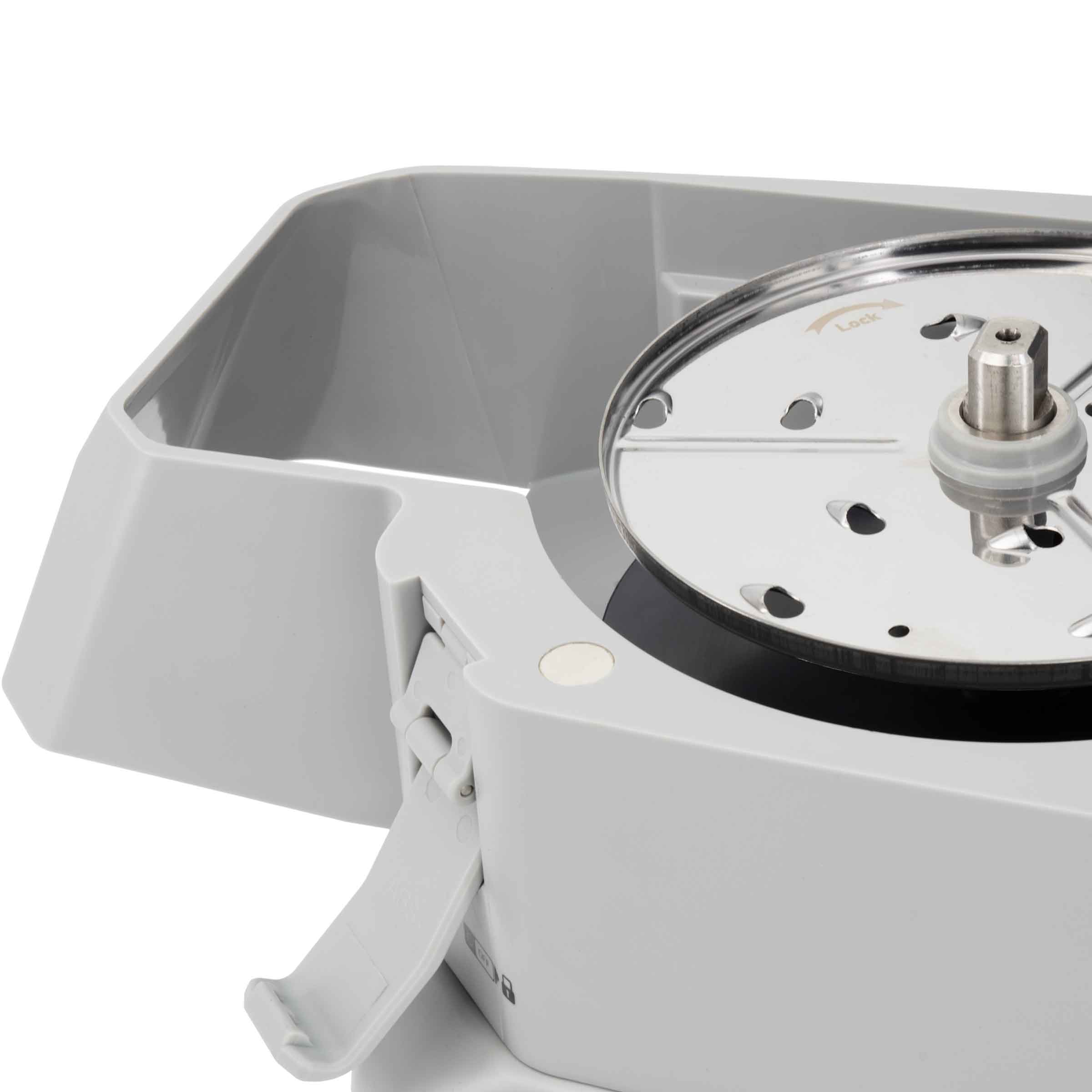 HCB Groentesnijmachine - 2 messen en 2 raspen - 230V - Afbeelding 6