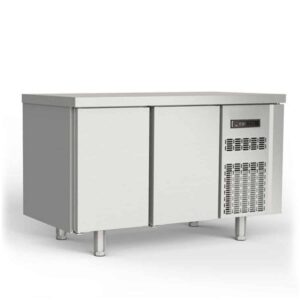 Coreco Koelwerkbank - 2 deuren  - 134,5 cm - 230V - RVS