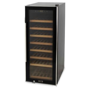 HCB Luxe wijnkoelkast - 43 flessen - enkele zone - 230V