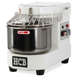 HCB Spiraalkneder - 8 liter - wit - 230V - RVS