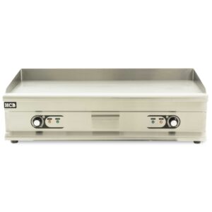 HCB Bakplaat - glad - 100 cm - 400V - RVS