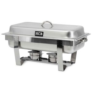 HCB Chafing dish - 1/1 GN - RVS